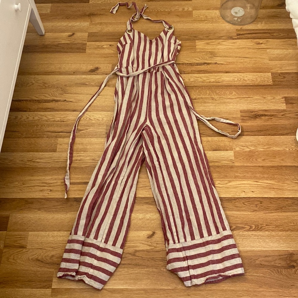 Striped Jumpsuit/Romper